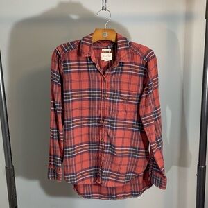 AE “Boyfriend Fit” Plaid Flannel